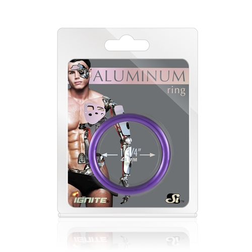 48512bfd6a5b415f1f097b7edf20f38d Aluminum Ring - Royal Purple - 1.75-Inch Diameter - Image 1