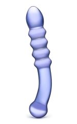 Purple Rain Ribbed Dildo - Image 4