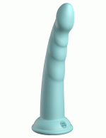 Dillio Platinum - Slim Seven 7 Inch Dildo - Teal - Image 3