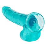 Size Queen 10 inch/25.5 Cm - Blue - Image 5