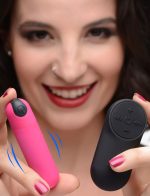 Bang Vibrating Bullet With Remote Control - Pink - Image 4