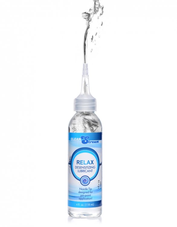 4SG6gTZVedWOl6pAGTZIPpn9Sjz1FWzQ Relax Desensitizing Lubricant With Nozzle Tip - 4 Oz. 118ml - Image 1