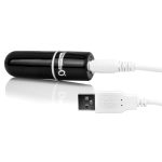 Charged Vooom Rechargeable Bullet Vibe - Black - Image 6