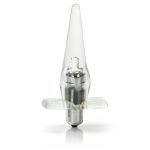 Mini Vibro Tease Slender Probe - Clear - Image 2
