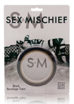 Sex and Mischief Bondage Tape - Black - Image 2