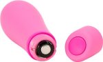 Soft Rain Power Bullet 3 Inch Breeze Coated 7 Function - Pink - Image 3
