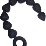 Sex and Mischief Silicone Anal Beads - Black