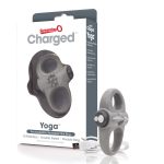 Charged Yoga Rechargeable Vibe Ring - Grey - Image 9