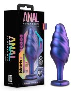 Anal Adventures Matrix - Bumped Bling Plug - Sapphire - Image 4