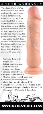 Realistic Dong - 7 Inches - Light