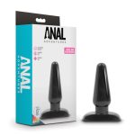 Anal Adventures - Basic Anal Plug - Medium - Black - Image 4