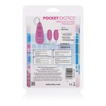 Pocket Exotics Vibrating Double Pink Passion Bullets - Pink - Image 3