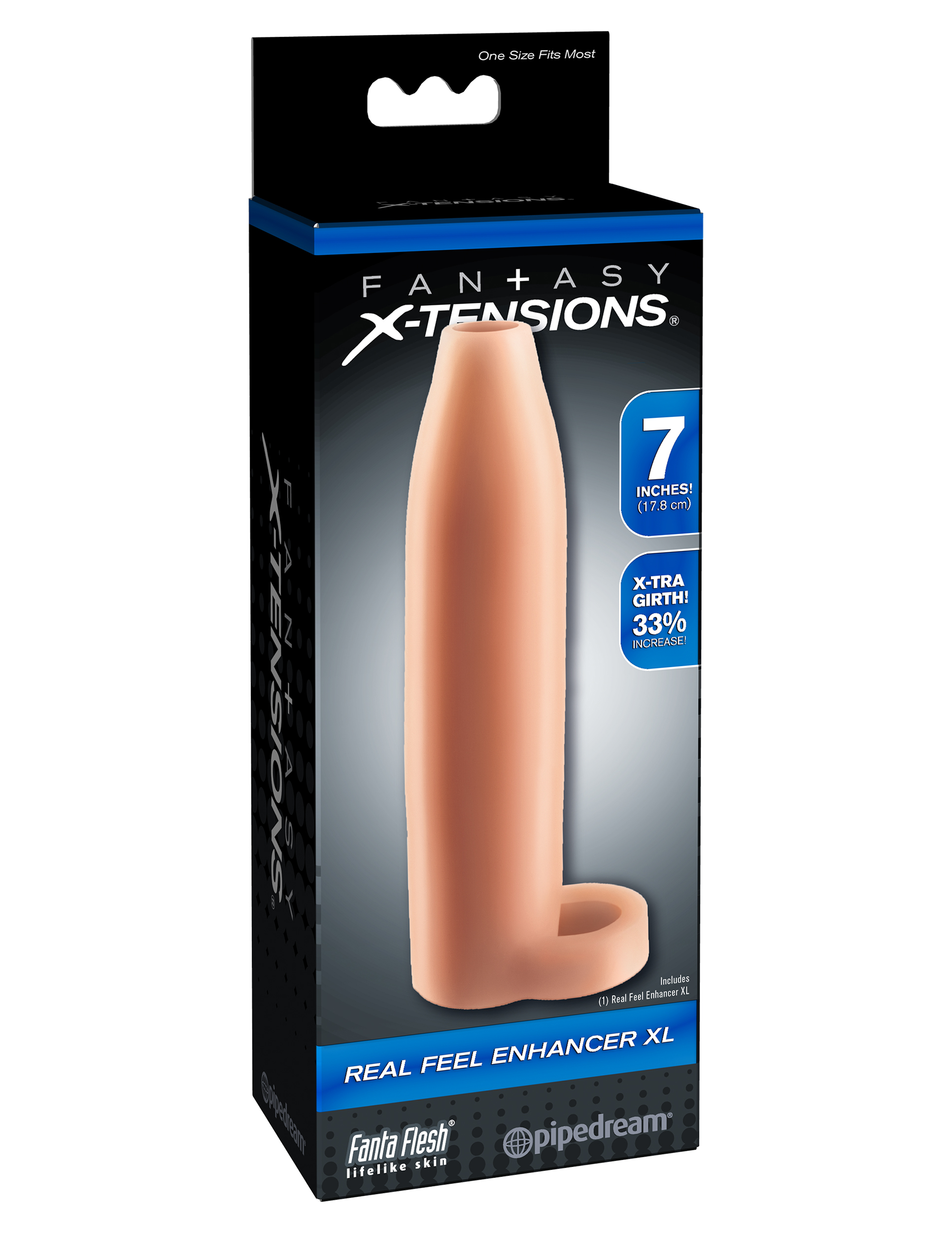4seXgqYVrpg8eUUN6WWYqIP54UauJzJF Fantasy X-Tensions Real Feel Enhancer XL - Flesh - Image 1