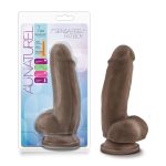 Au Naturel 7 Inch Sensa Feel Fat Boy - Chocolate - Image 5