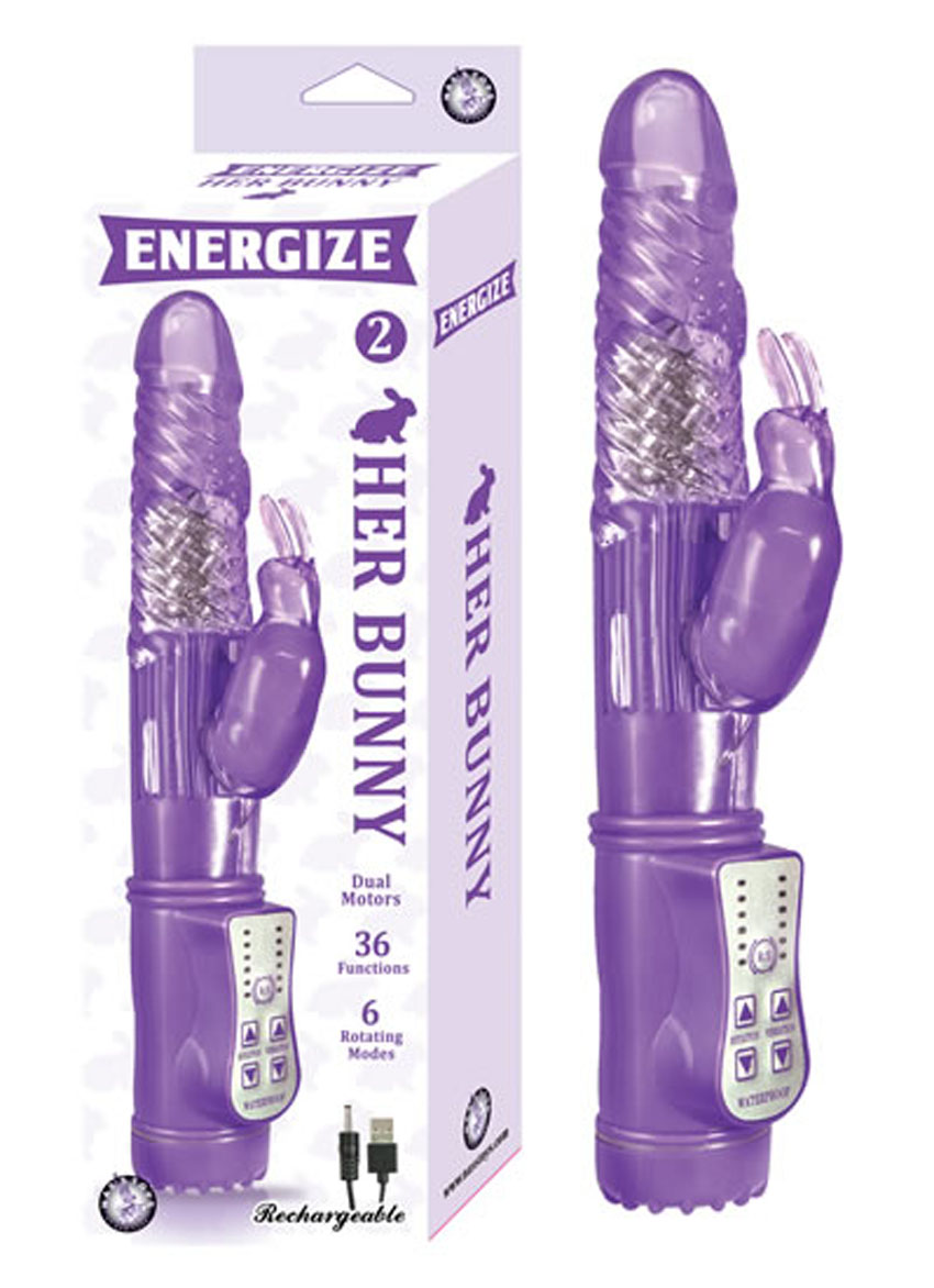 4xXmPkYNZECBBQP0w8dgA5MvlkNbzJrN Energize Her Bunny 2 - Purple - Image 1