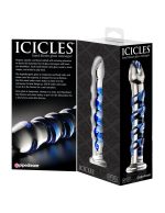 Icicles No. 5 - Clear / Blue - Image 2