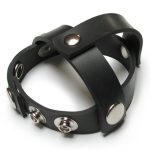 Rubber Snap-on Ball Splitting Cock Harness