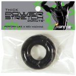 Thick Power Stretch Donuts - Black