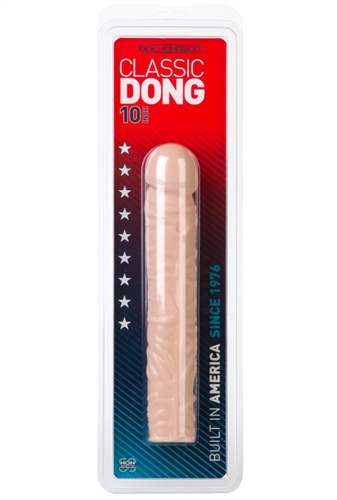 57a56579f28cd762323b1645a399125a Classic Dong 10 Inch - White - Image 1