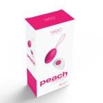 Peach Vibrating Egg - Foxy Pink - Image 4