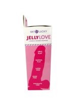 Jelly Love 7" Dildo - Pink - Image 2