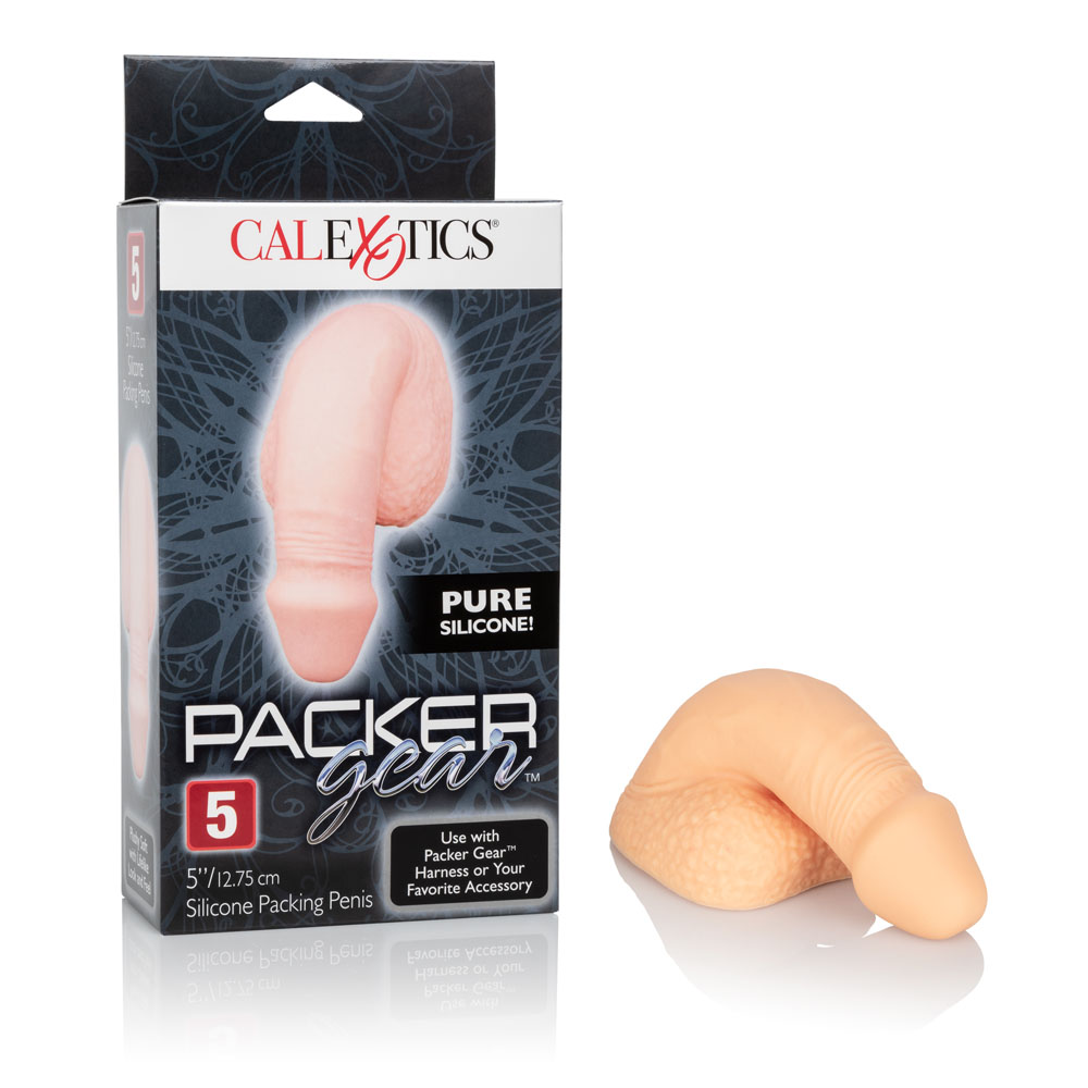 5IdKmct5yDIqwjx8MArdApX1OcMTlh1b Packer Gear 5" Silicone Packing Penis - Ivory - Image 1