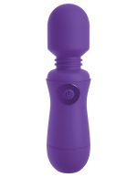 Omg! Wands Enjoy Rechargeable Vibrating Wand - Purple - Image 2