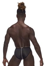 Landing Strip Bikini Brief - Small - Black - Image 3
