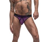 Airotic Mesh Butt Out Bikini - Purple - Medium
