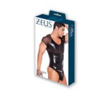 Wet Look T-Shirt - One Size - Black