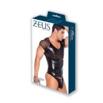 Wet Look T-Shirt - One Size - Black