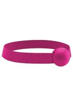 Elastic Ball Gag - Pink - Image 2