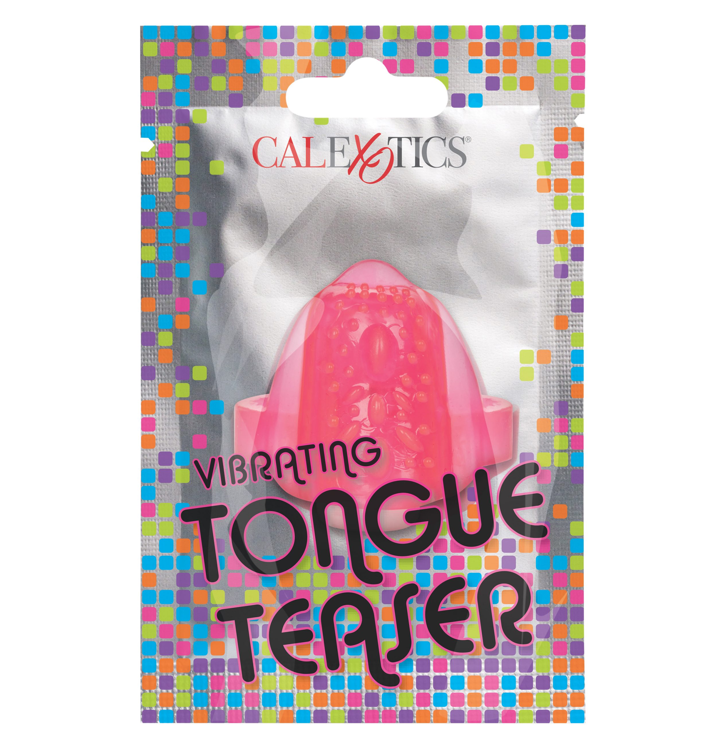 5eMYLQIgi0JHG6tPPbNcol4QacsBh1xb Foil Pack Vibrating Tongue Teaser - Pink - Image 1