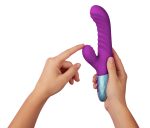 Delola Liquid Silicone Rabbit - Purple - Image 6
