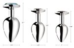 Rainbow Prism Gem Anal Plug - Large - Image 3
