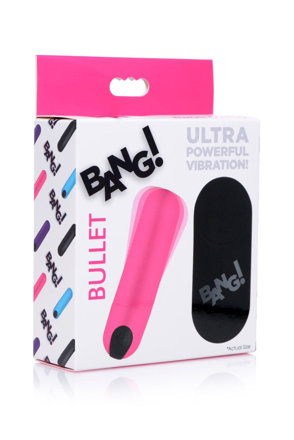 5v9EBVfrDg2tuVgOdqV7tmafA5CtyzUz Bang Vibrating Bullet With Remote Control - Pink - Image 1