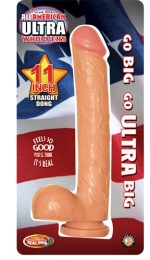 All American Ultra Whoppers 11-Inch Straight Dong - Flesh - Image 2