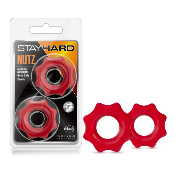 6E4lAewdtHrriTR0h3KJcKjFEDMbHzpC Stay Hard - Nutz - Red - Image 1