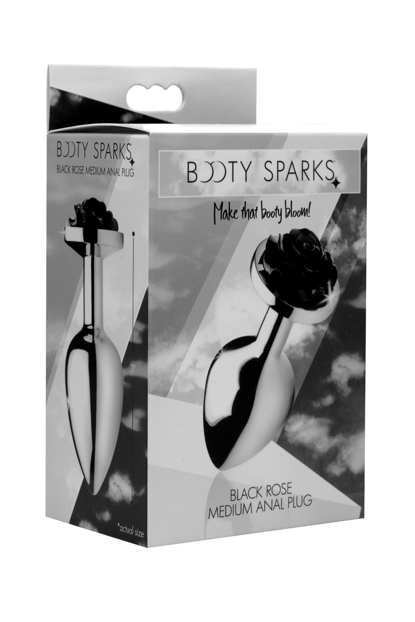 6IgpsccuqulerEOKRGVunpSBQ7Bj6Hgh Black Rose Anal Plug - Medium - Image 1