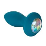 Power Gem Vibrating Petite Crystal Probe - Blue - Image 4