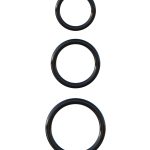 Fantasy C-Ringz Silicone Ring Stamina Set - Black