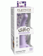 Dillio Platinum - Curious Five 5 Inch Dildo - Purple - Image 2