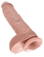 King Cock 10-Inch Cock With Balls - Flesh - Image 4
