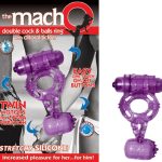 The Macho Double -Purple Cock and Balls