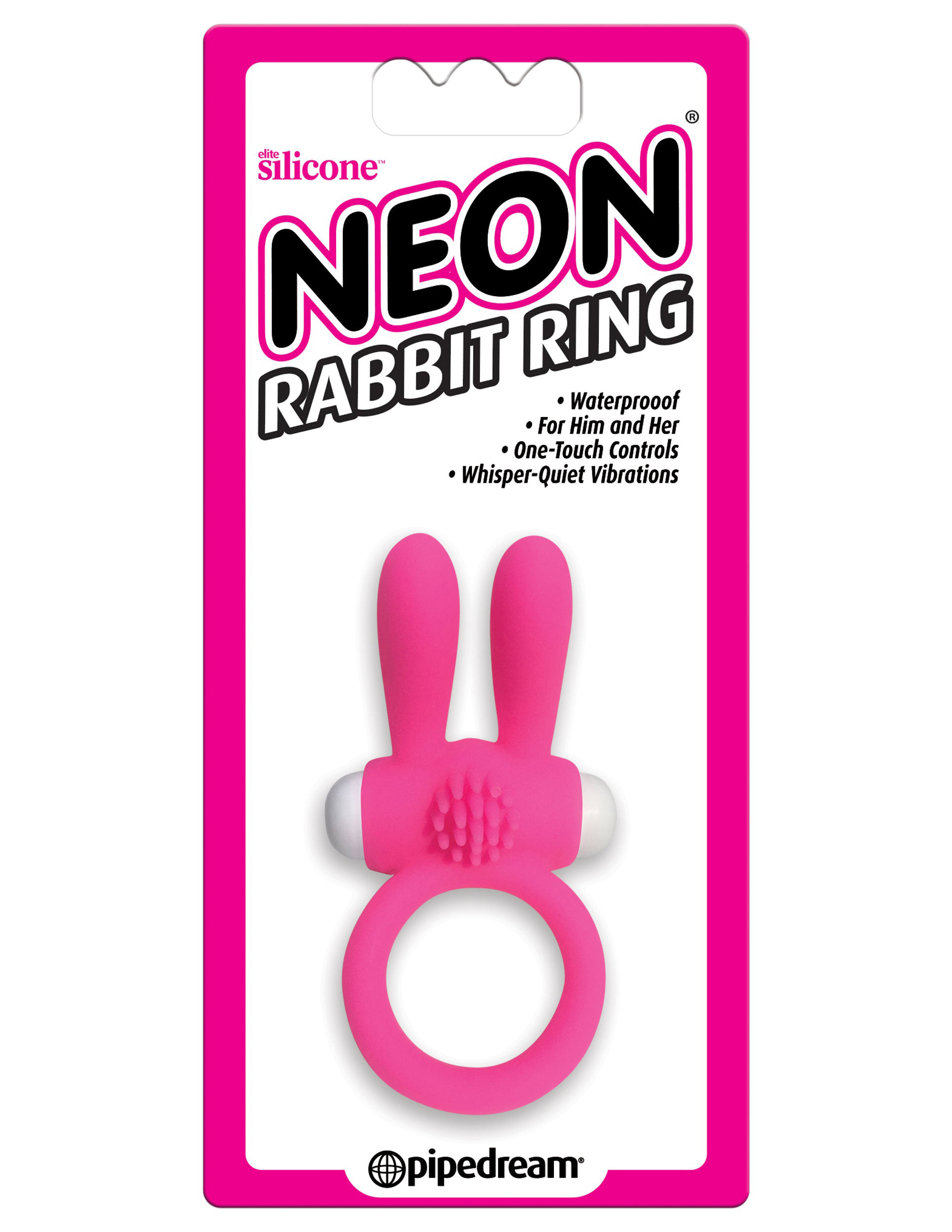 6ct6PeYxMiuxOgo43eBLUn3W6DKbnpQR Neon Rabbit Ring - Pink - Image 1