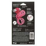 Lovers Cage Stretchy Cock Cage Comfortable Scrotum Cage Pink Rechargeable - Image 4
