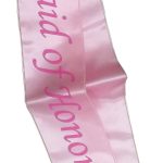 Maid of Honor Sash With Stone