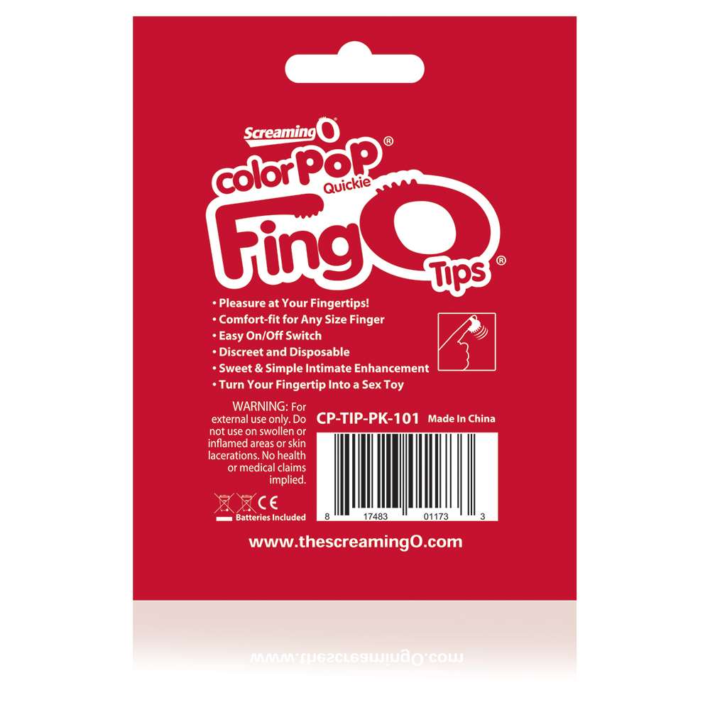 72ebe04e8b5324a7f7a6f6dc9ed57862 Colorpop Quickie Fingo Tips - Each - Pink - Image 1