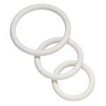 Nitrile Cock Ring Set - White