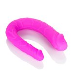 Silicone Double Dong Ac/dc Dong - Pink - Image 3